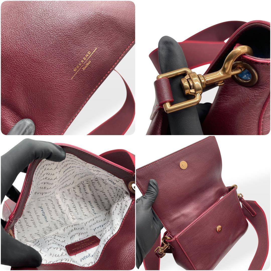 未使用級　MAXMARA WEEKEND　マックスマーラ　ショルダーバッグ