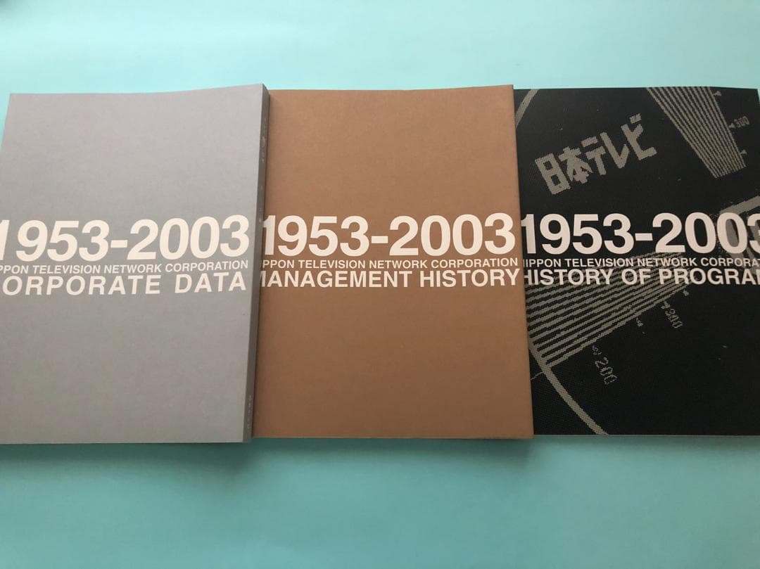 【美品】日本テレビ「テレビ夢50年」50周年時に制作された豪華仕様