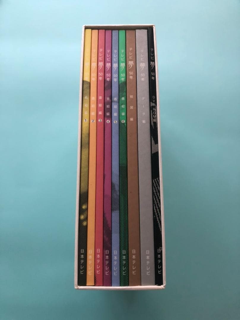 【美品】日本テレビ「テレビ夢50年」50周年時に制作された豪華仕様