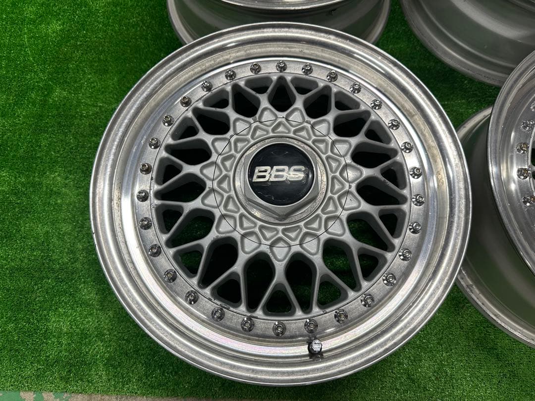 当時物希少！加工無し BBS RS189 15×6J 100 4H +38 4本