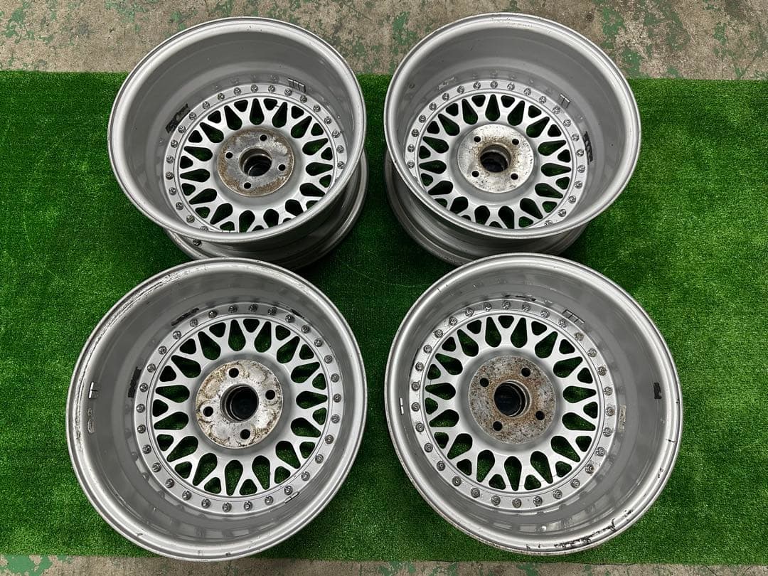 当時物希少！加工無し BBS RS189 15×6J 100 4H +38 4本