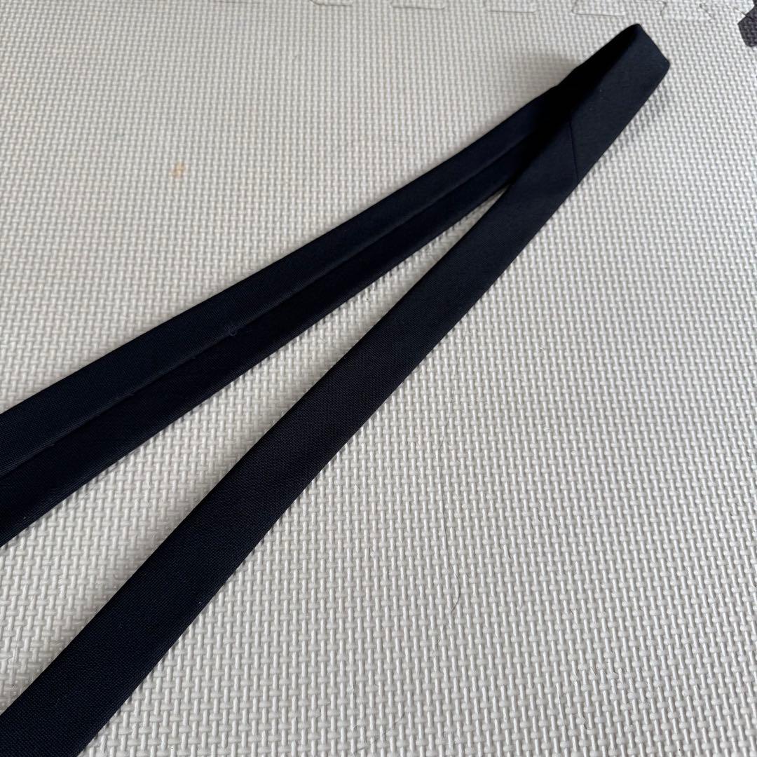 BOTTEGA VENETA ネクタイ 黒 無地