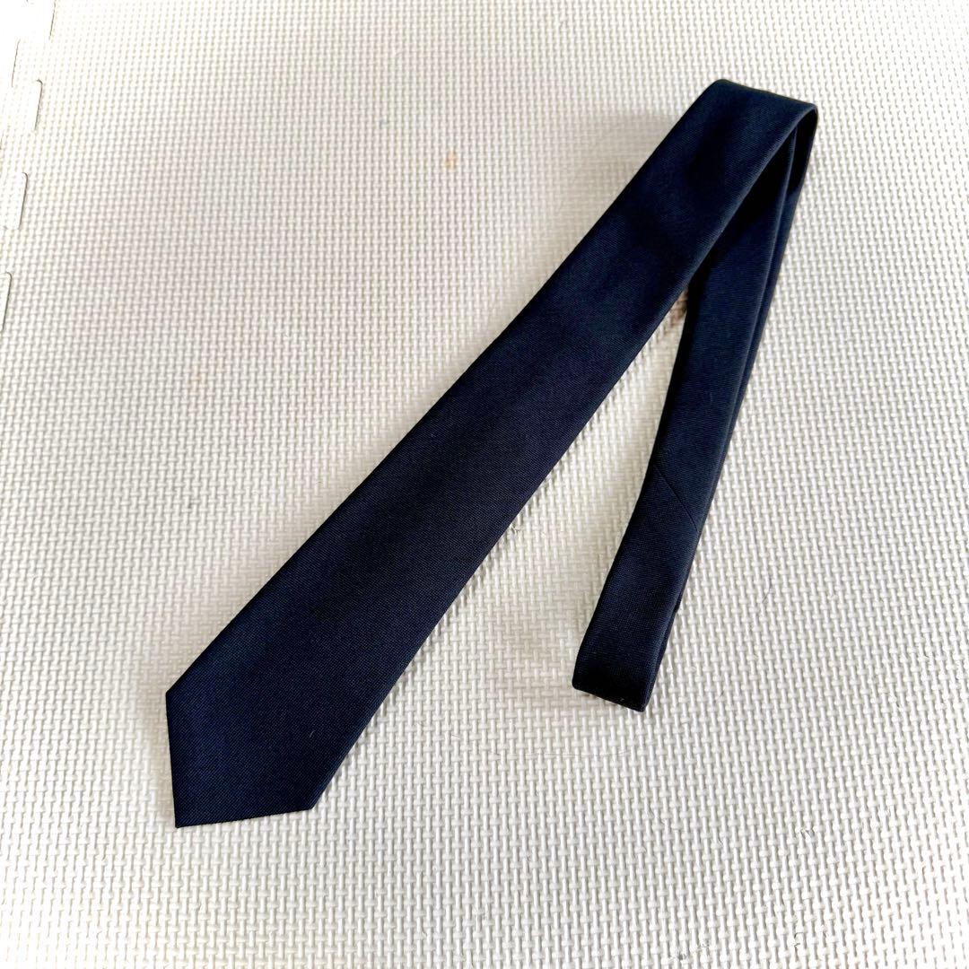 BOTTEGA VENETA ネクタイ 黒 無地