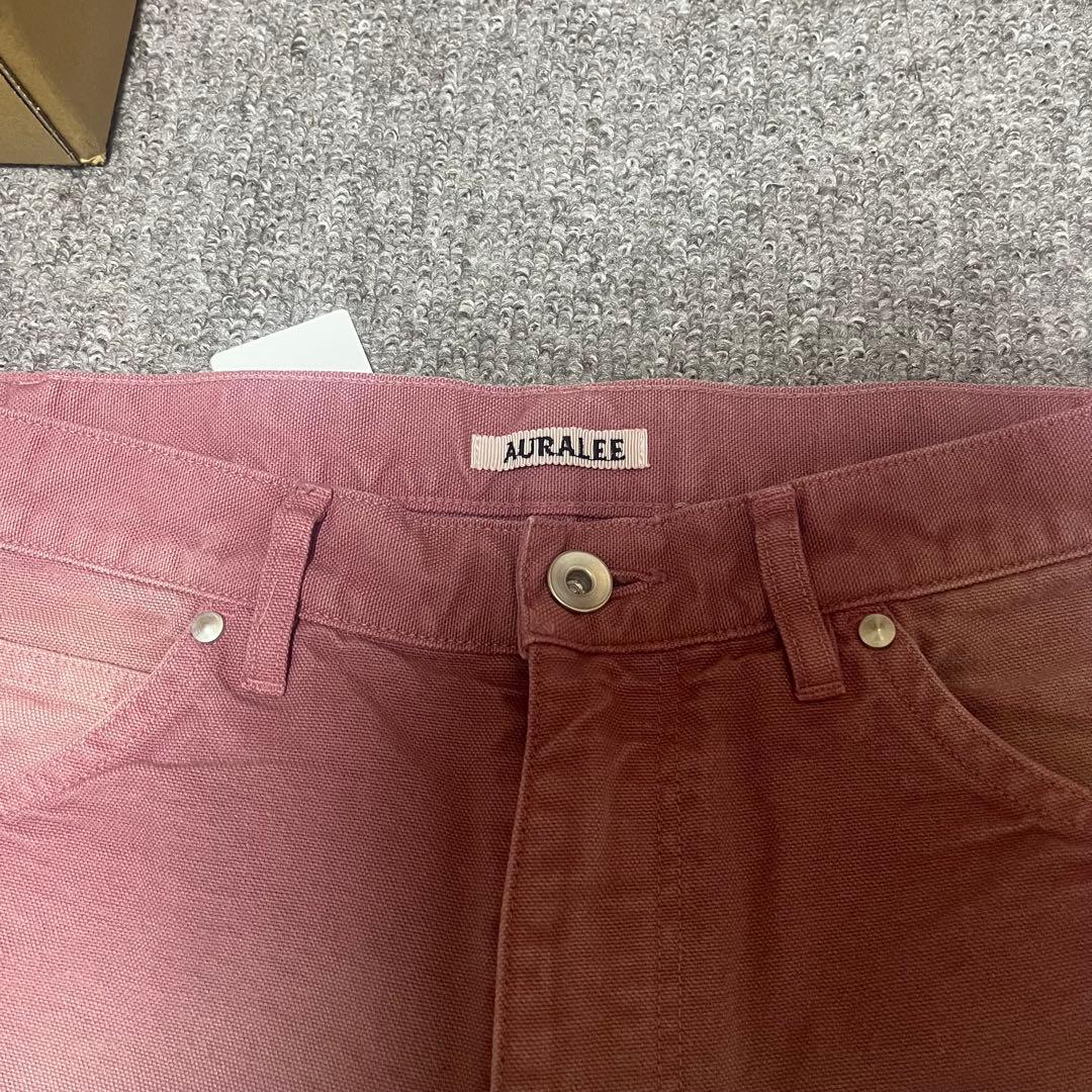 希少AURALEE PRODUCT DYED DUCK PANT 3