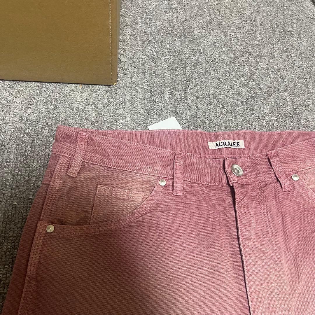 希少AURALEE PRODUCT DYED DUCK PANT 3