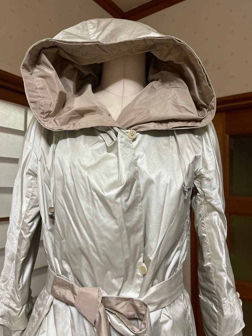 春物　軽量マックスマーラ　リバーシブルコート