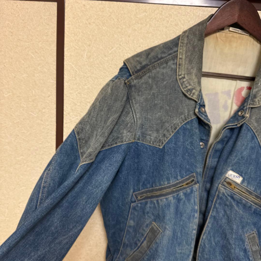 GUESS デニムジャケット Back to the future