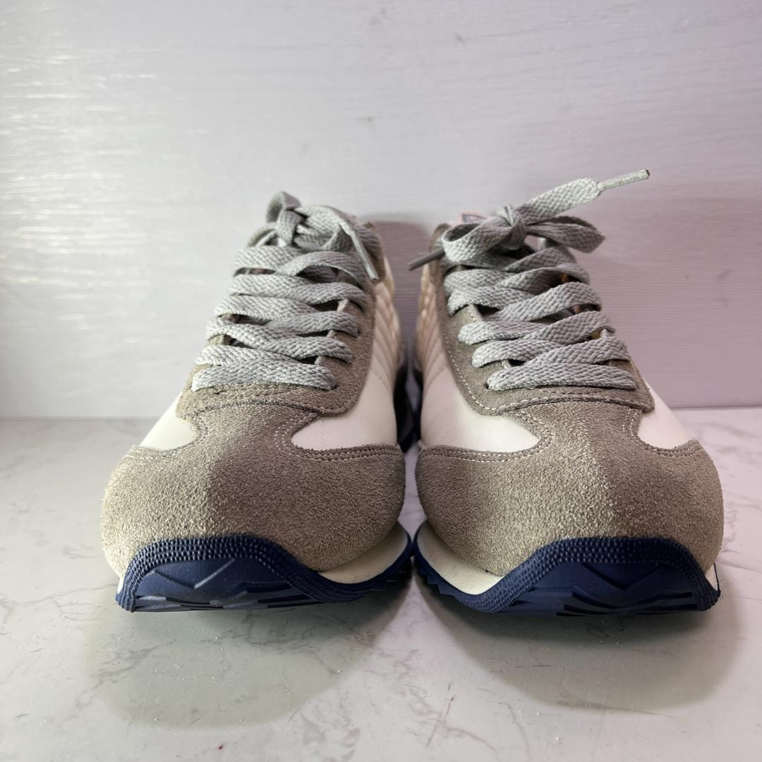 専用未使用級 PATRICK マラソン 38 グレー×白×ネイビー 日本製 24