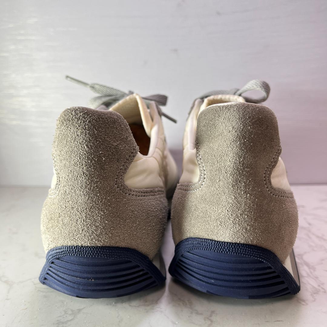 専用未使用級 PATRICK マラソン 38 グレー×白×ネイビー 日本製 24