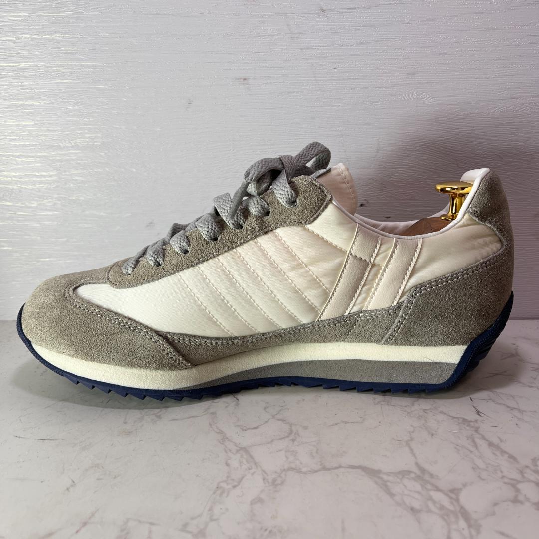 専用未使用級 PATRICK マラソン 38 グレー×白×ネイビー 日本製 24