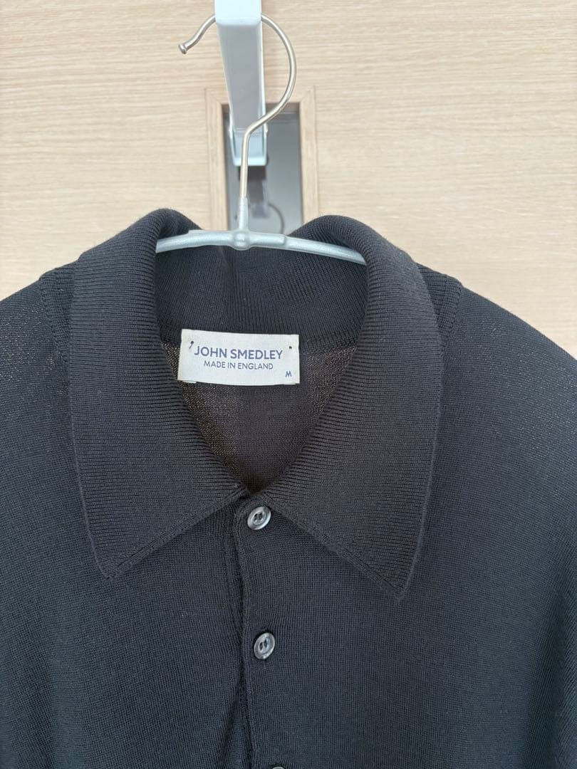 ジョンスメドレー　ニット　ポロシャツ　長袖