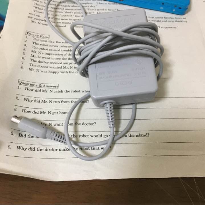 3ds本体充電器付き
