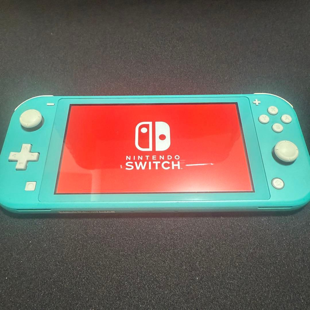 【左スティック故障】Switch Lite ターコイズ 本体のみ