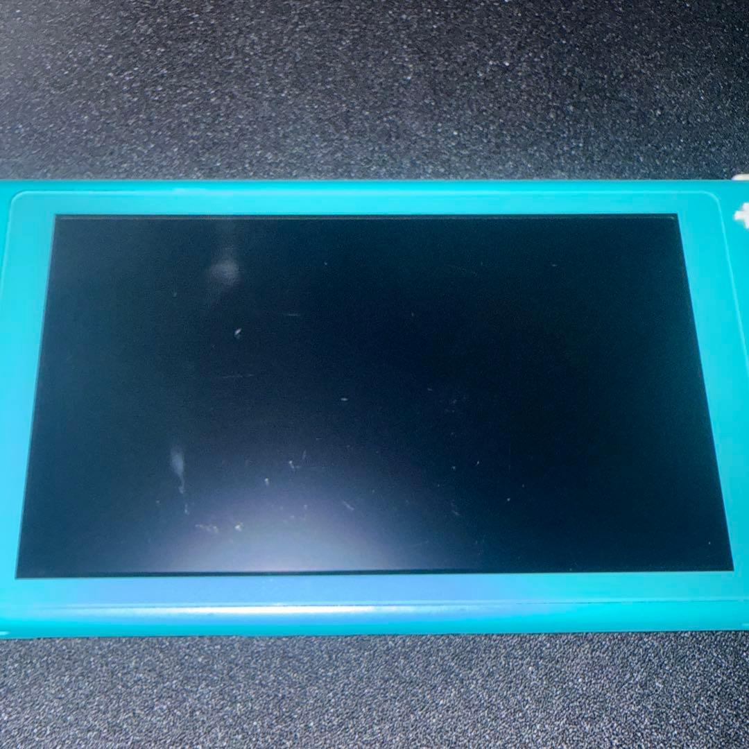 【左スティック故障】Switch Lite ターコイズ 本体のみ