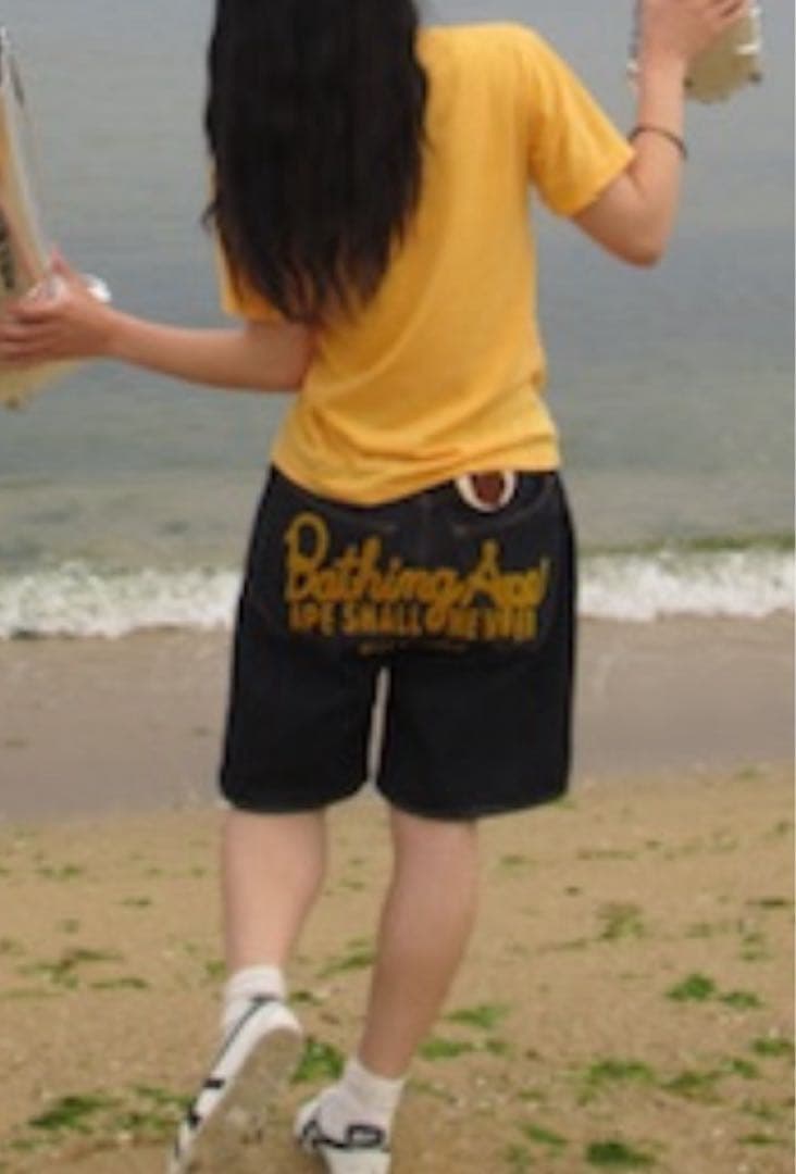 Abathing Ape デニムショートパンツ