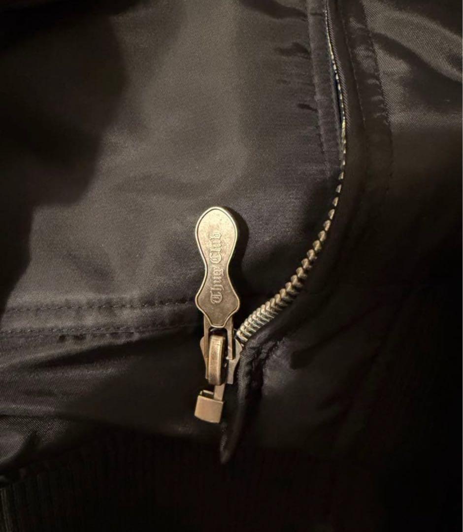 thug club MA-1 ブラック フライトジャケット ボンバージャケット