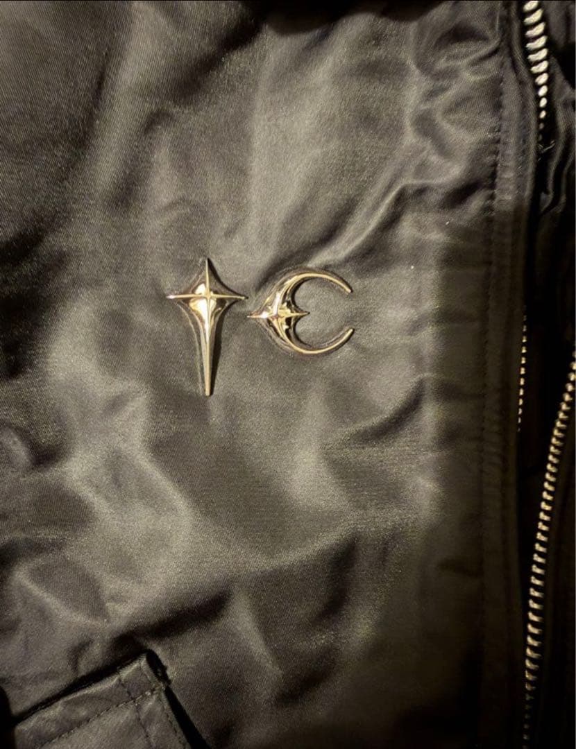 thug club MA-1 ブラック フライトジャケット ボンバージャケット