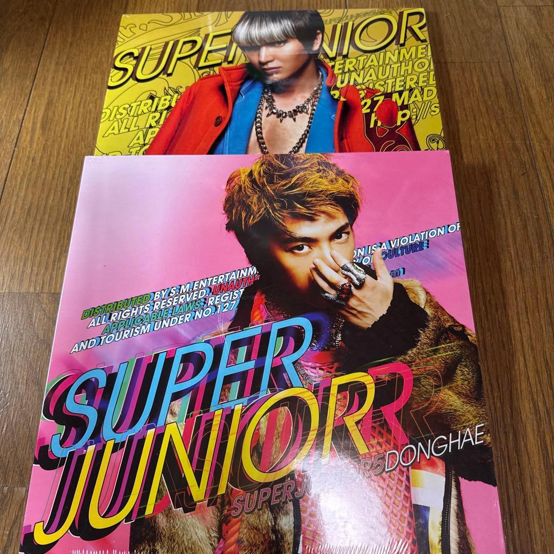 SUPER JUNIOR Mr.Simple LP版　ドンヘ イトゥク