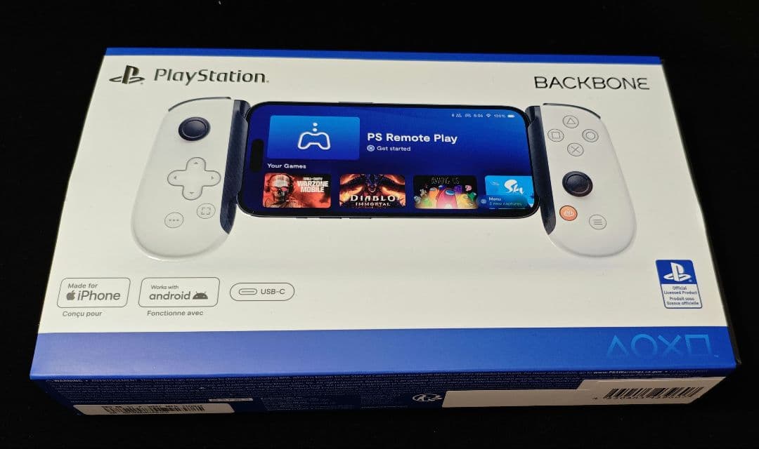 BACKBONE　ONE第2世代　プレイステーションモデル usb type c