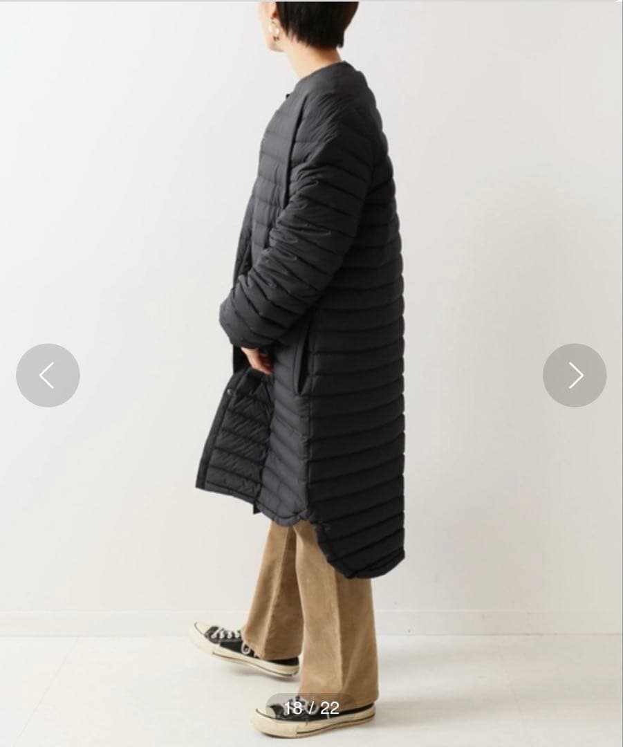 トラディショナル ウェザーウェア アークリー ロングダウン パッカブル 34