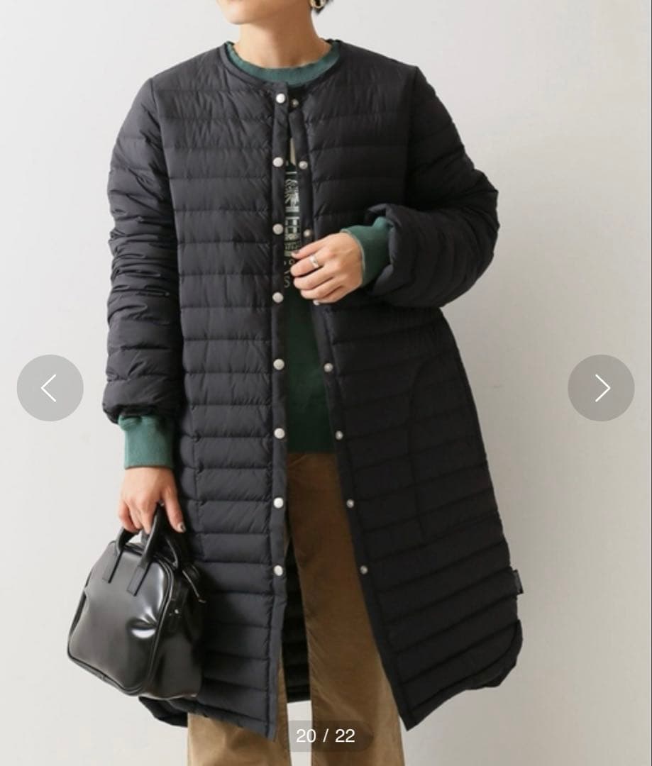 トラディショナル ウェザーウェア アークリー ロングダウン パッカブル 34