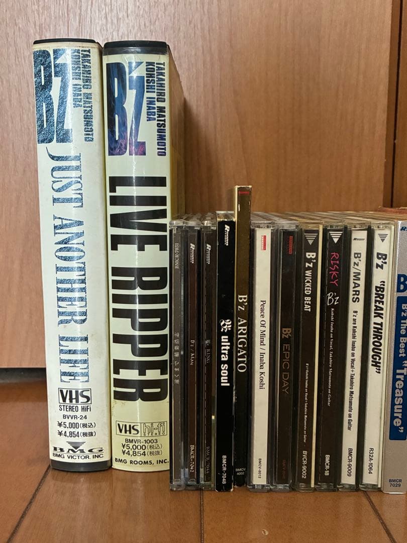 B'z 稲葉浩志　松本孝弘　CDセット合計40枚以上　自宅保管中古品