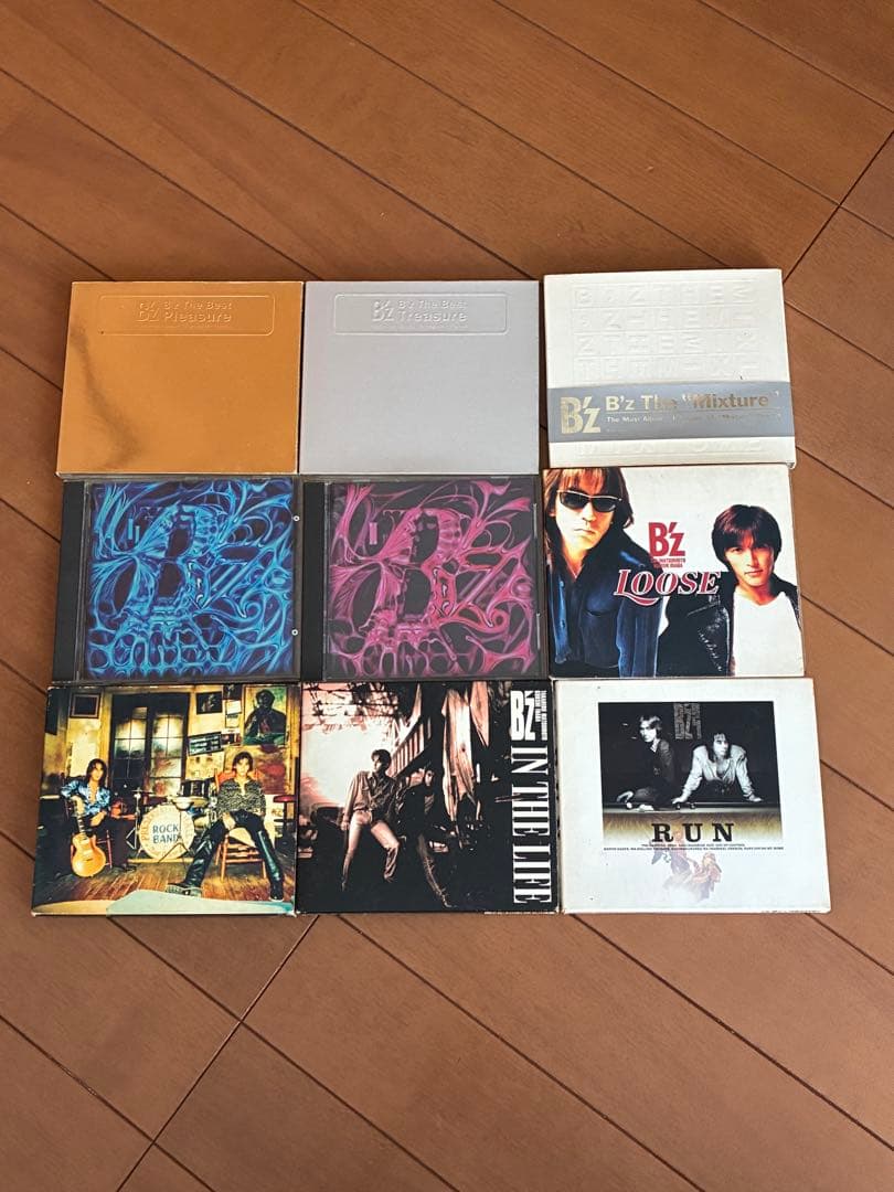B'z 稲葉浩志　松本孝弘　CDセット合計40枚以上　自宅保管中古品