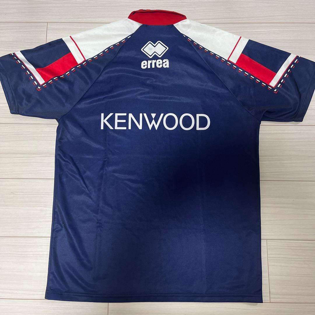 ジェノア　errea KENWOOD サッカーシャツとハーフパンツセット