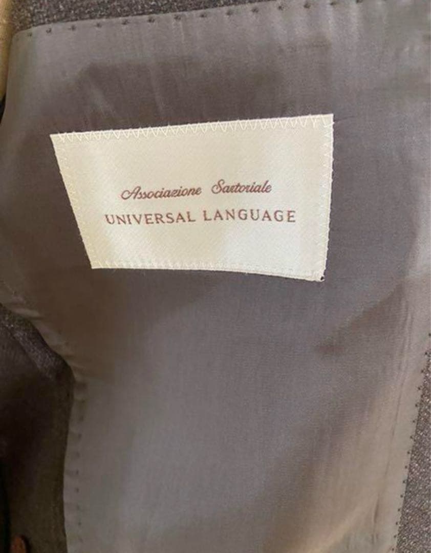 【極美品】ユニバーサルランゲージ　シングルジャケット