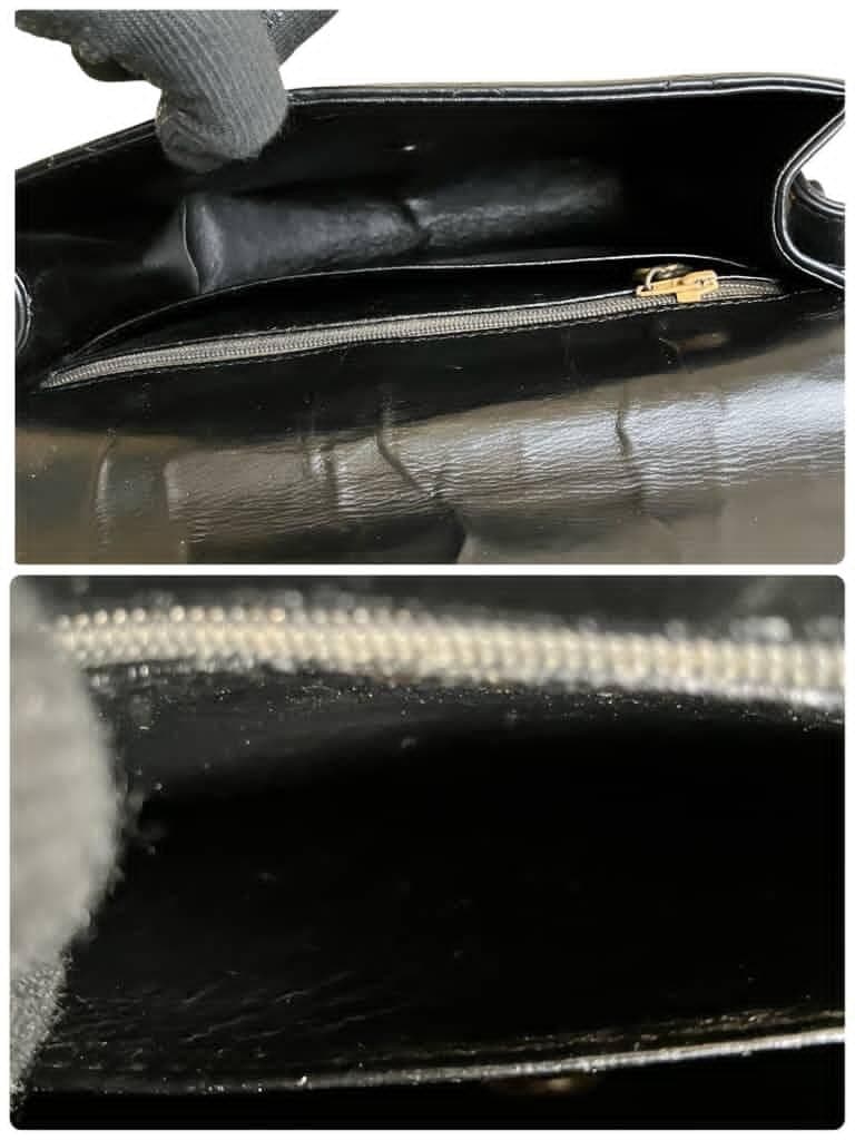 美品 CHANEL シャネル ショルダーバッグ シール有 ブラック