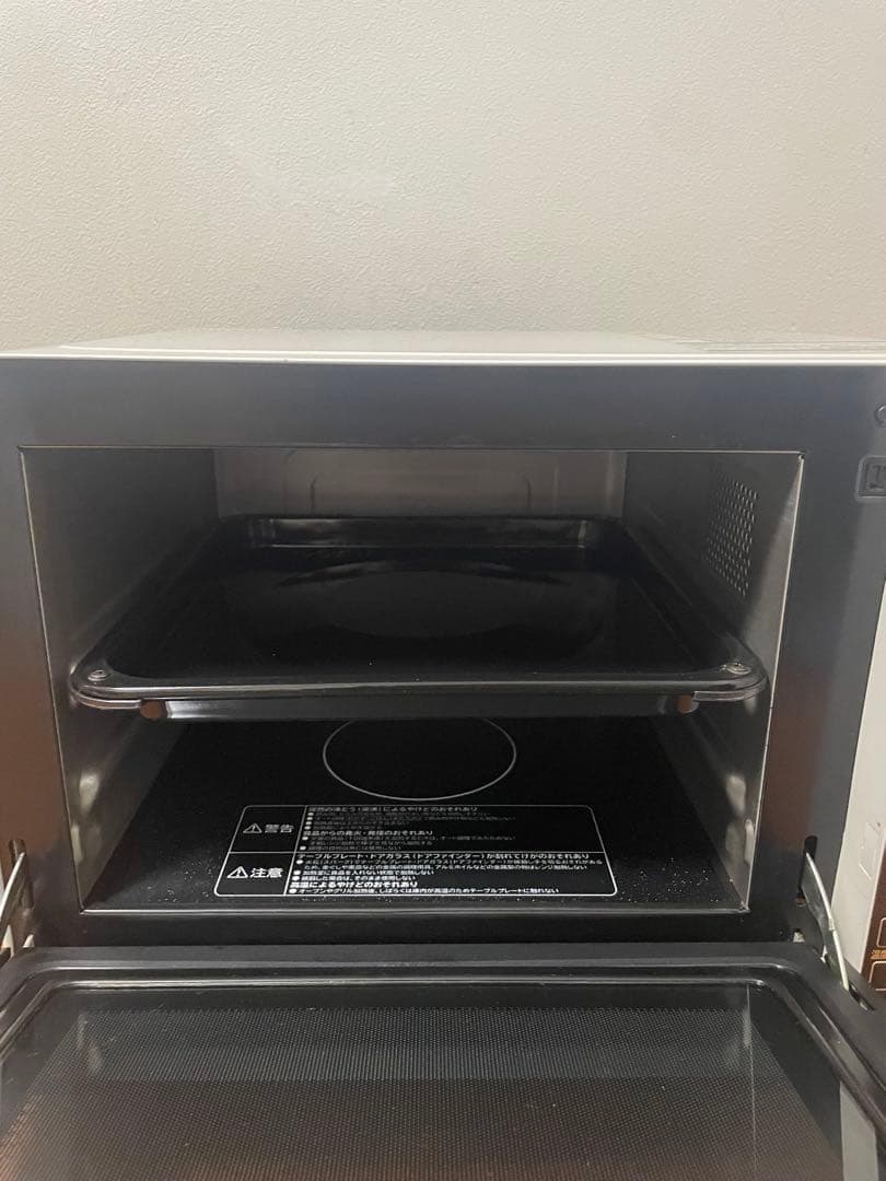 日立 オーブンレンジ 角皿付き 電子レンジ フラット 2018年製