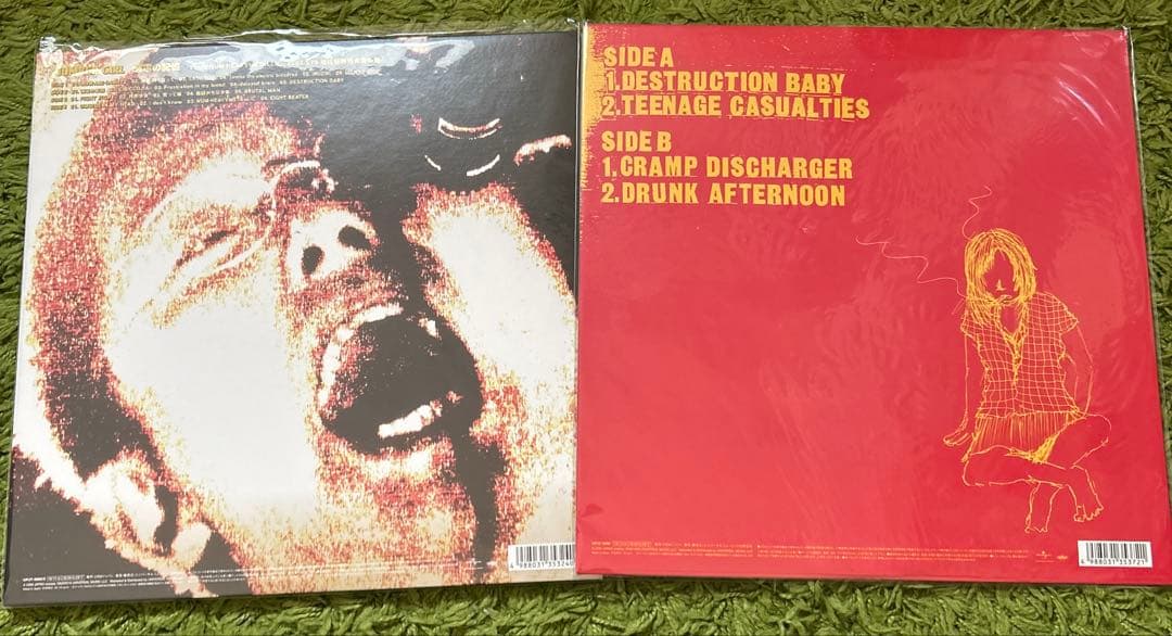 ナンバーガール　レコード2枚セット　感電の記憶 DESTRUCTION BABY