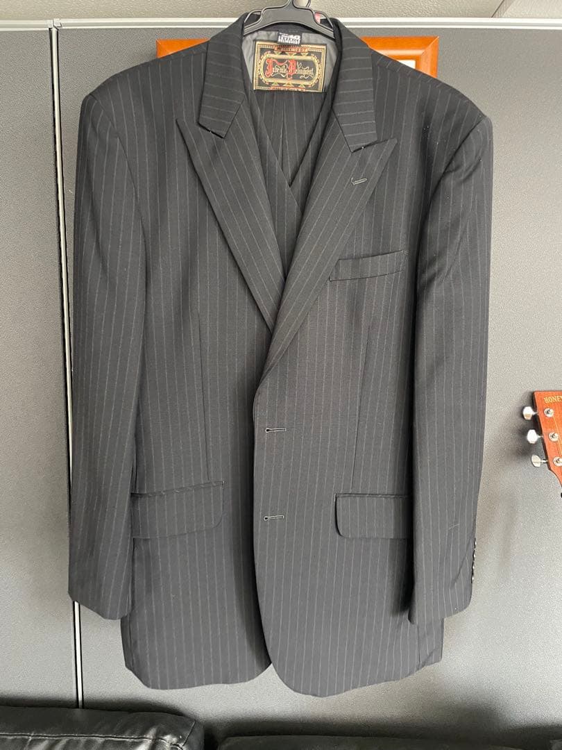 ノース② 稀少JUVENILE DELINQUENTストライプ柄スーツ