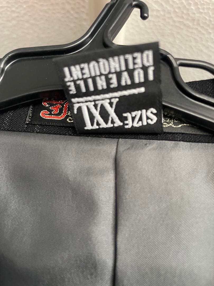 ノース② 稀少JUVENILE DELINQUENTストライプ柄スーツ