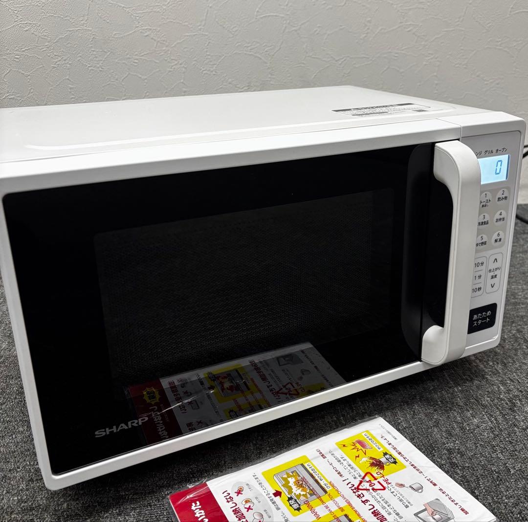 SHARP RE-F165 コンパクト電子レンジ グリル・オーブン機能 2025