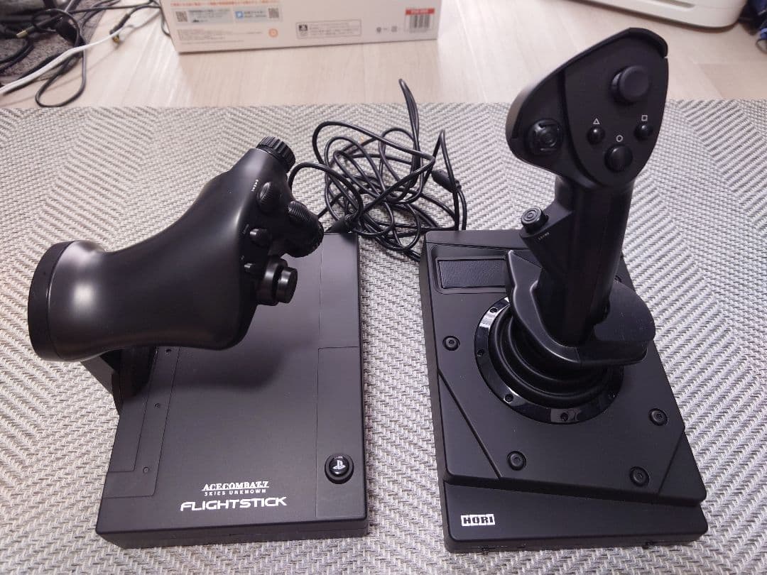 「動作確認済み」エースコンバット7 対応 フライトスティック　PS4-094