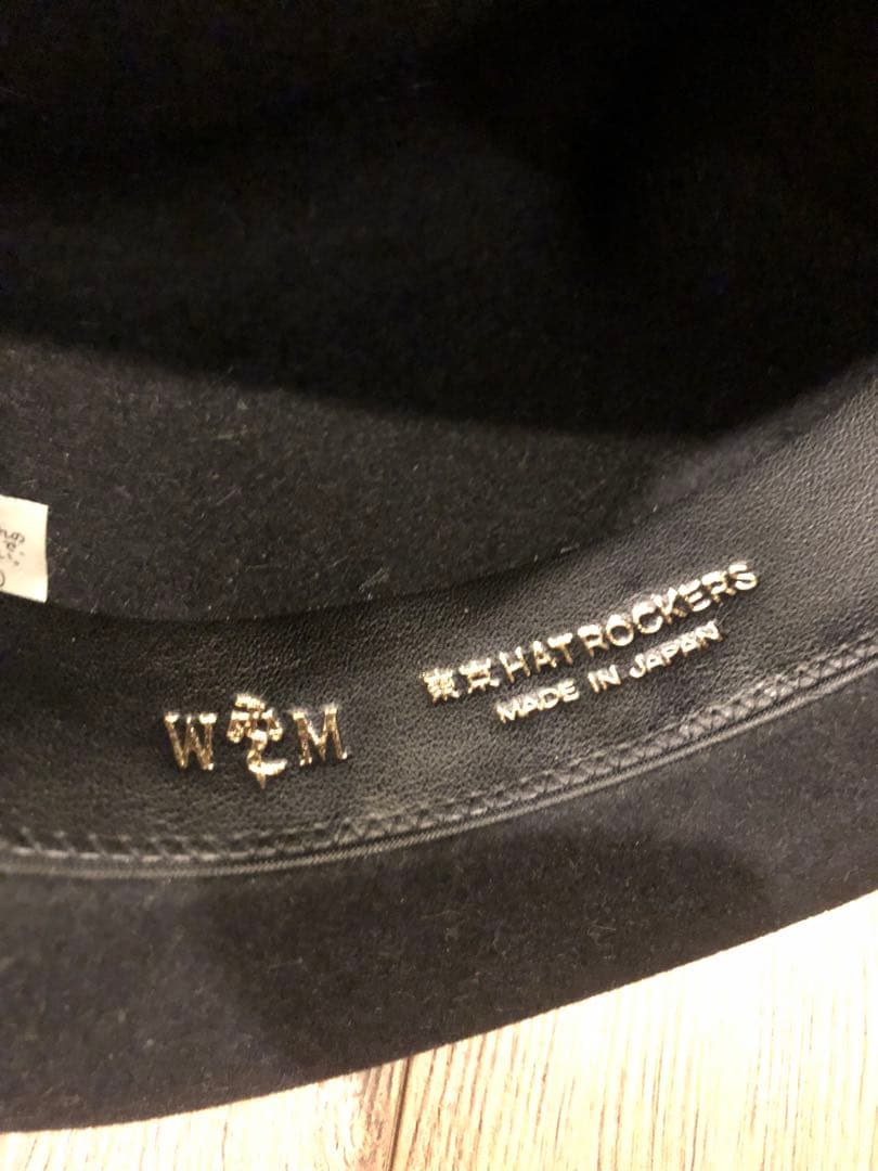 WACO MARIA ハット ブラック