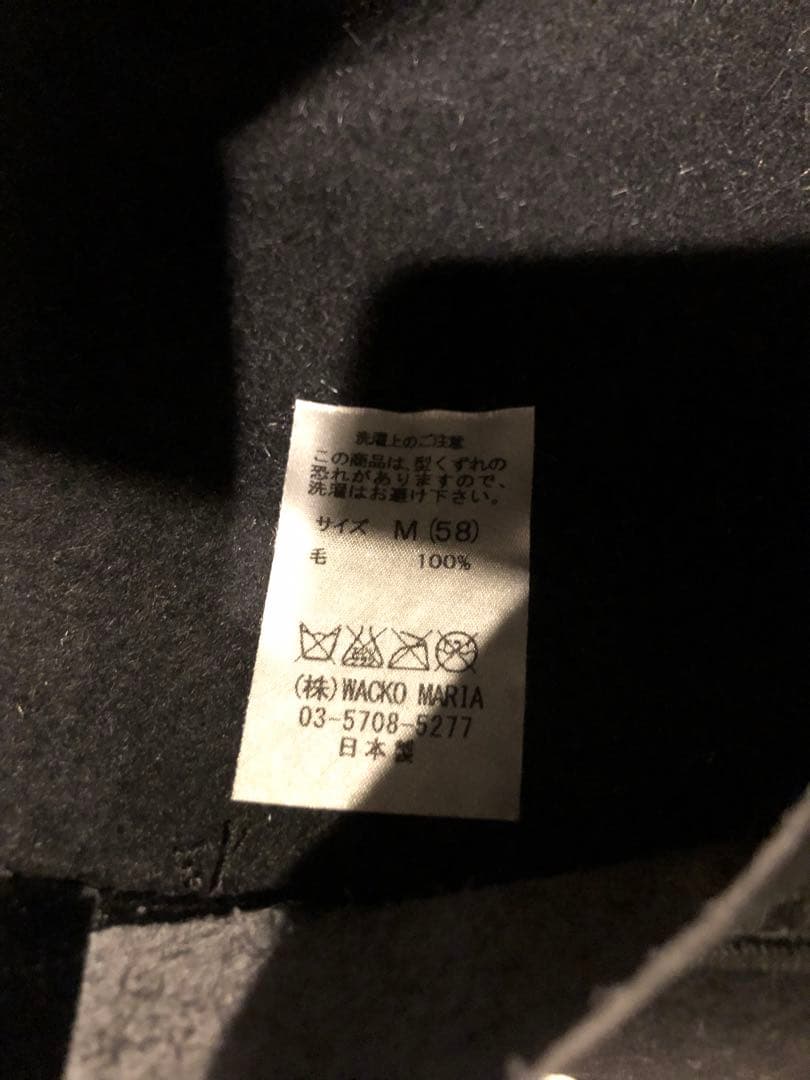 WACO MARIA ハット ブラック