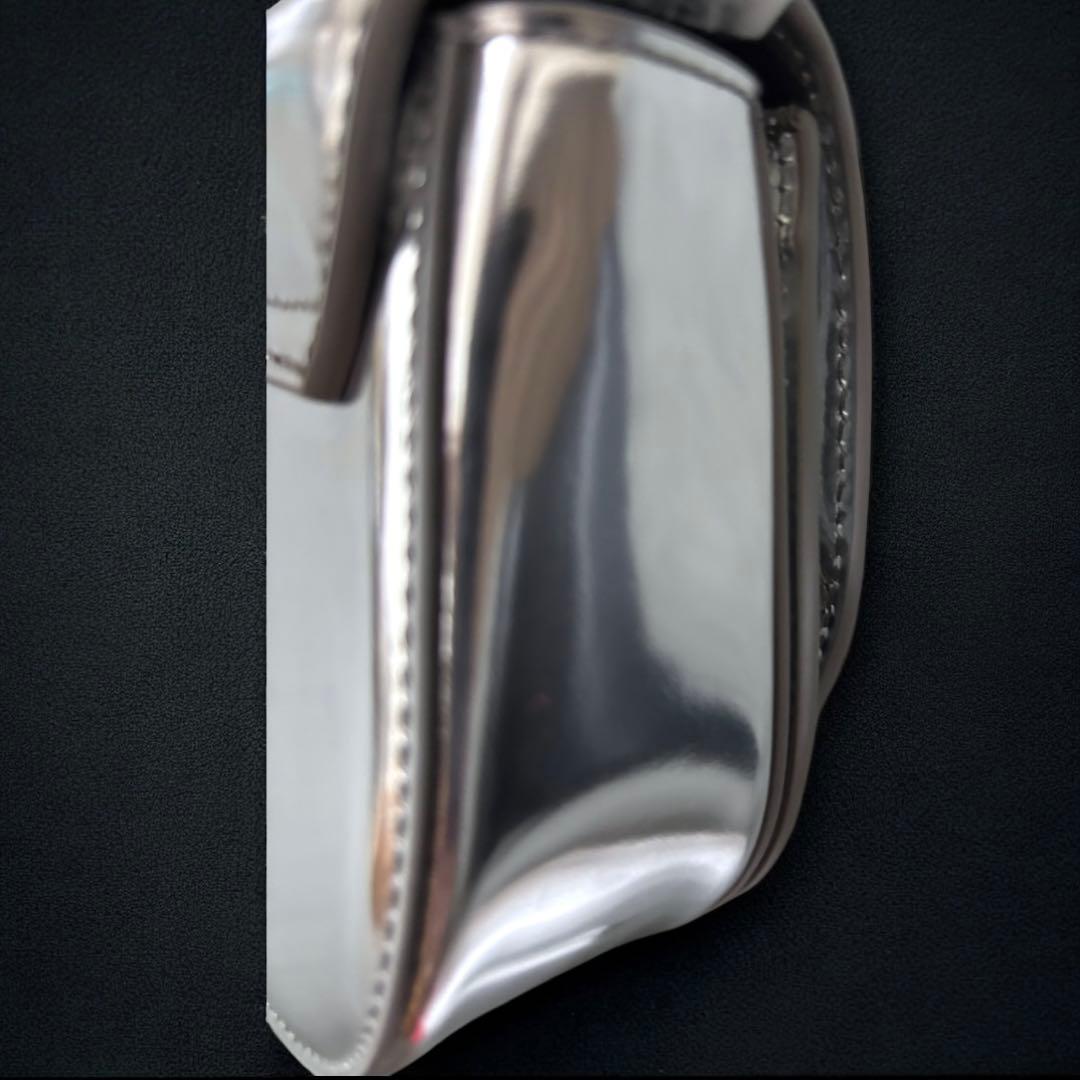 Rainbow 新品 DIESEL 1DR シルバー　ショルダーバッグ