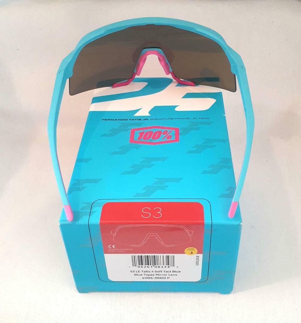 100% S3 タティス 2025 ワンハンドレッド サングラス