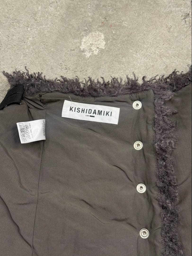 早い者勝ち　KISHIDAMIKI ファーミニスカート