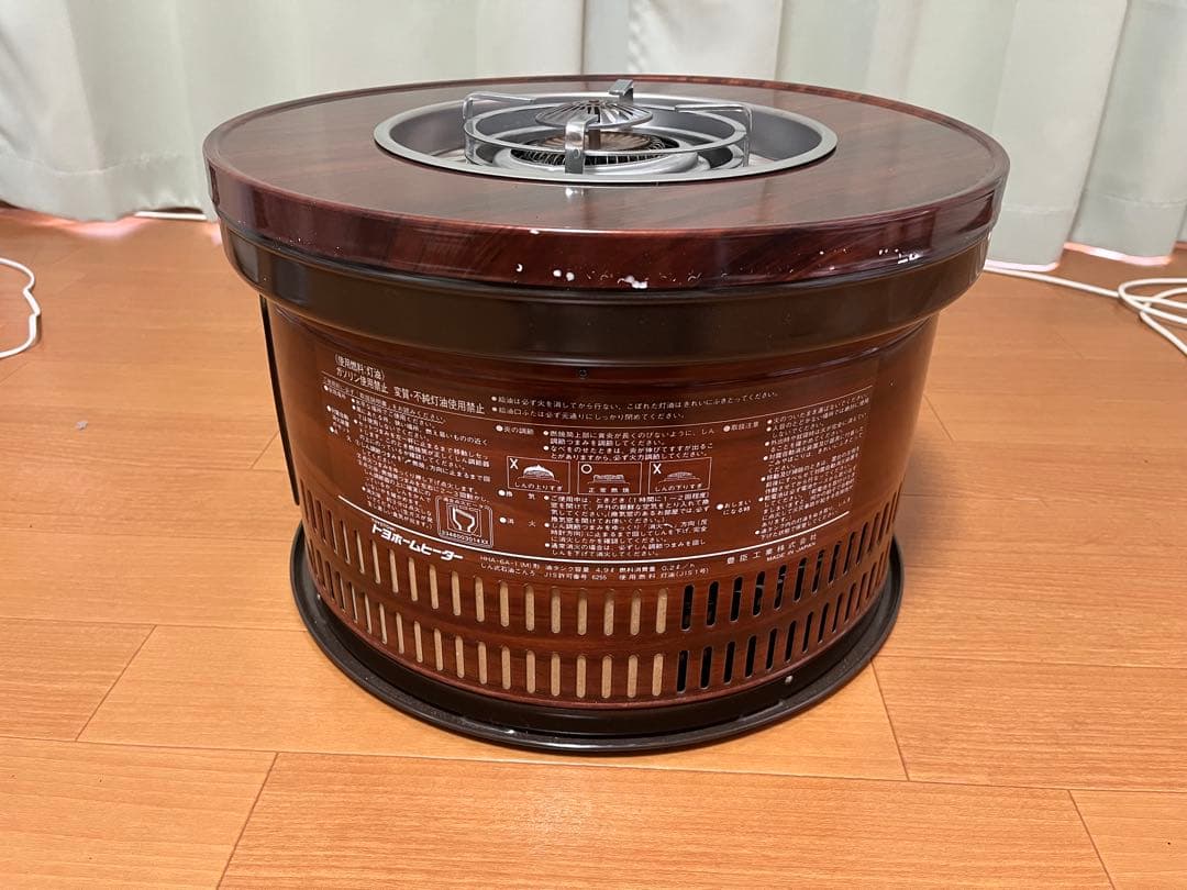 トヨトミ しん式石油コンロ HHA-6A 未使用 昭和 レトロ 木目