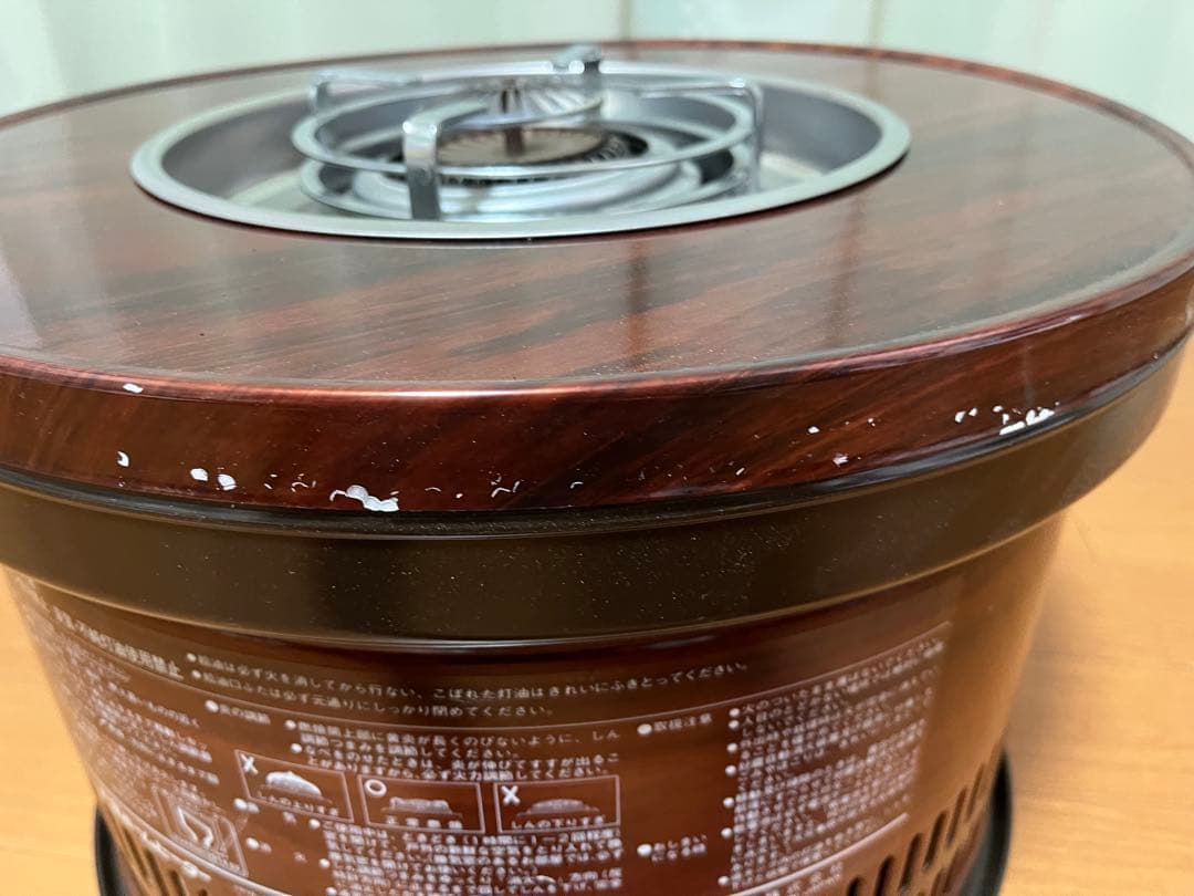 トヨトミ しん式石油コンロ HHA-6A 未使用 昭和 レトロ 木目