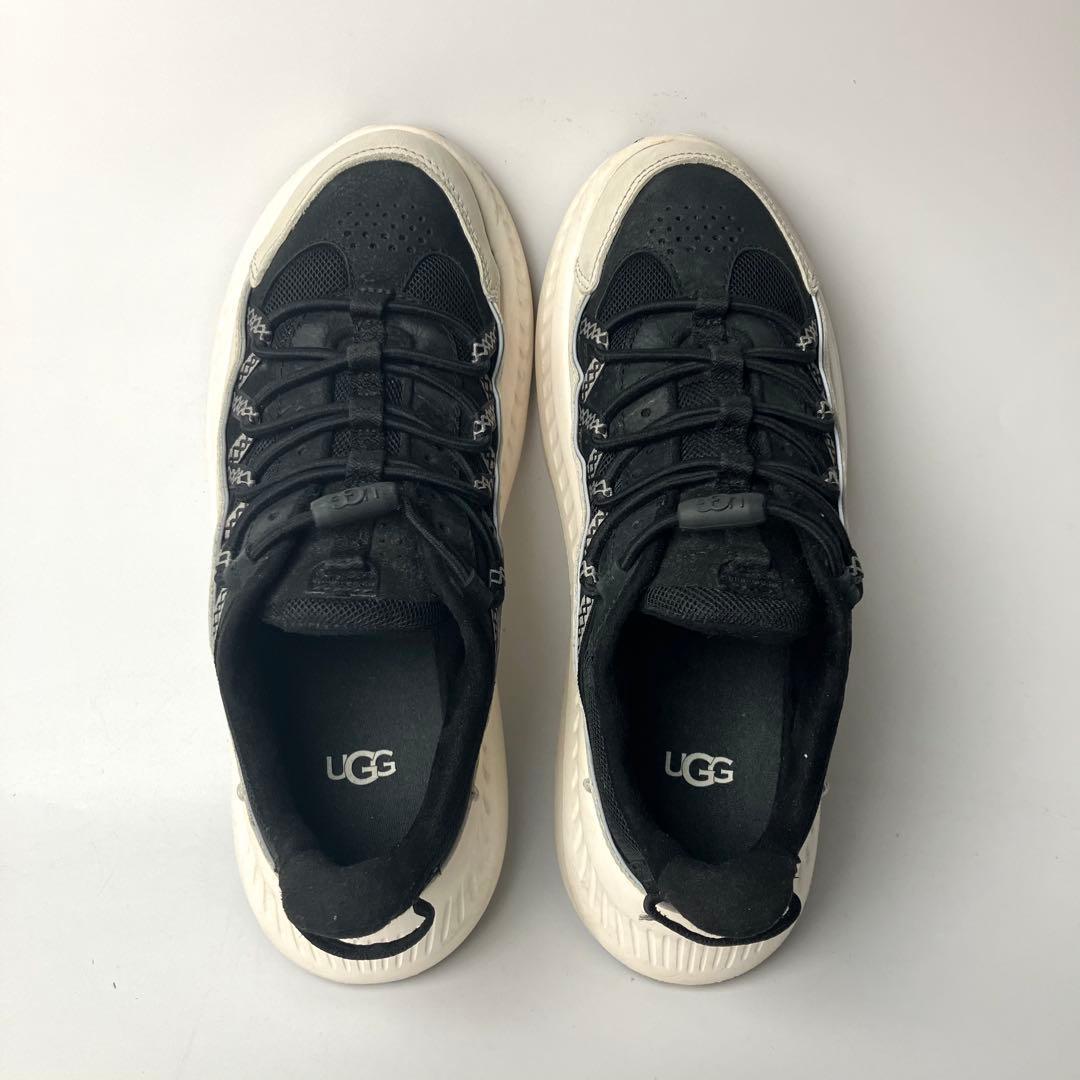 【美品】UGG アグ　CA805 V2 Remix 厚底スニーカー　黒　25cm