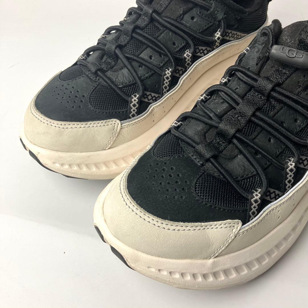 【美品】UGG アグ　CA805 V2 Remix 厚底スニーカー　黒　25cm