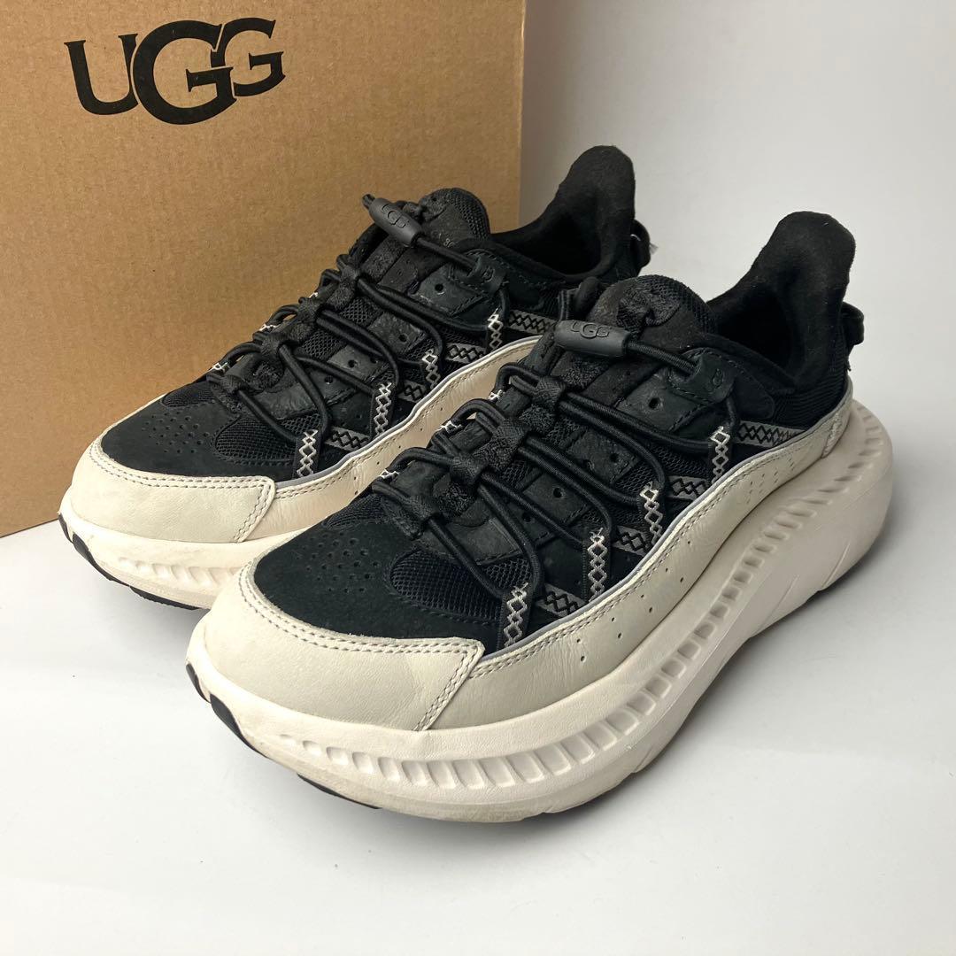 【美品】UGG アグ　CA805 V2 Remix 厚底スニーカー　黒　25cm