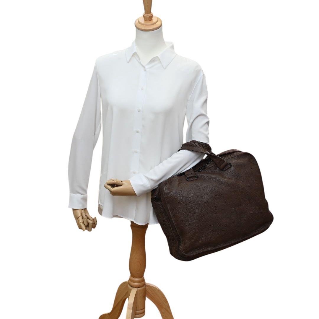 【希少モデル】ボッテガヴェネタ　イントレチャート　ビジネスバッグ　トート　レザー