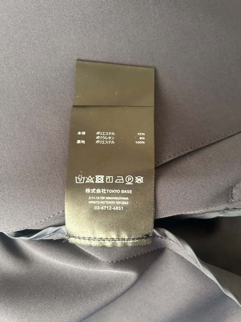 THE TOKYO ザトウキョウ Washable セットアップ　ネイビー