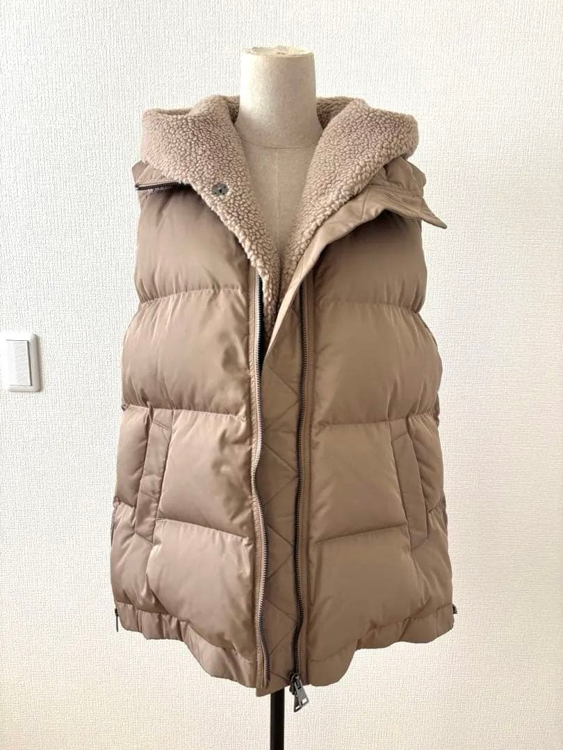 k断捨離中L'Appartement ルーアンドレア ２WAYダウンベスト