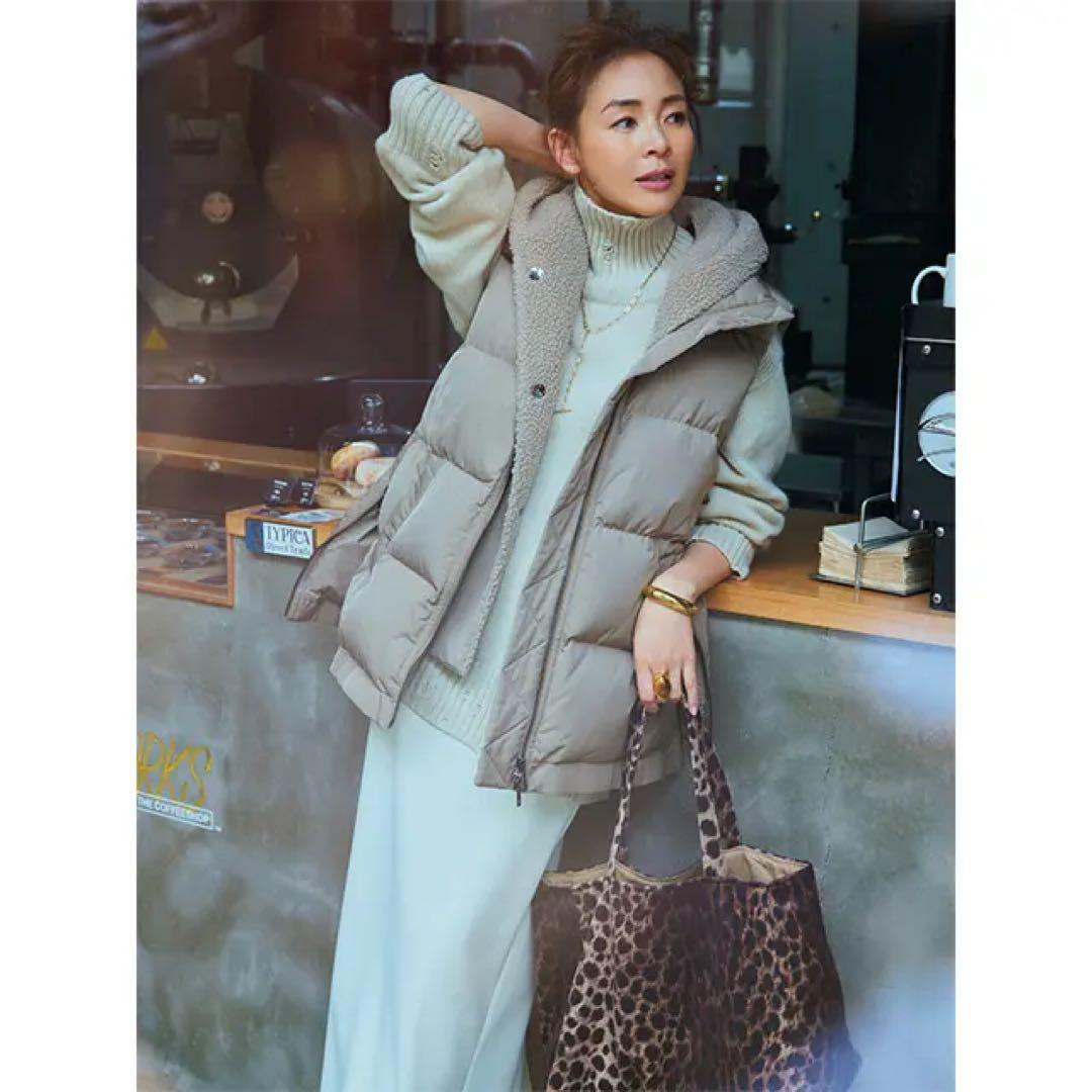 k断捨離中L'Appartement ルーアンドレア ２WAYダウンベスト